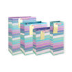 Picture of PASTEL STRIPES GIFT BAG